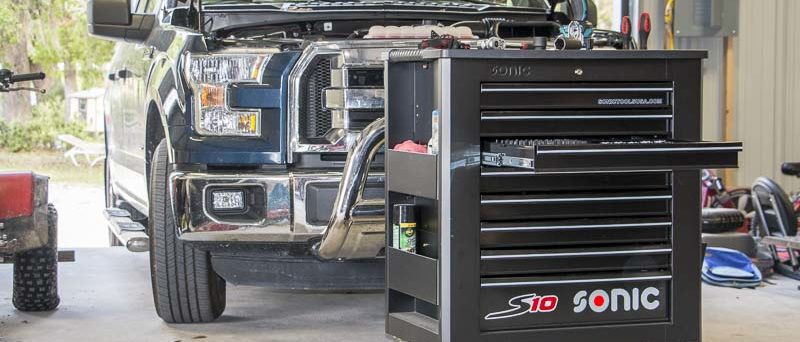 Sonic Tools S10 toolbox truck