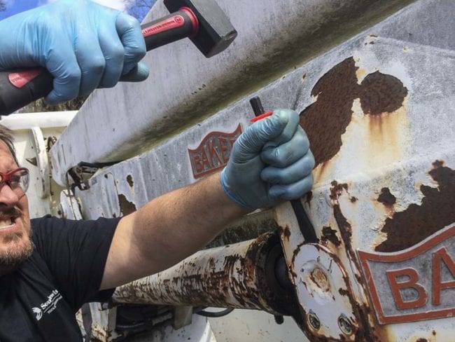 Sonic Tools cold chisel hammer