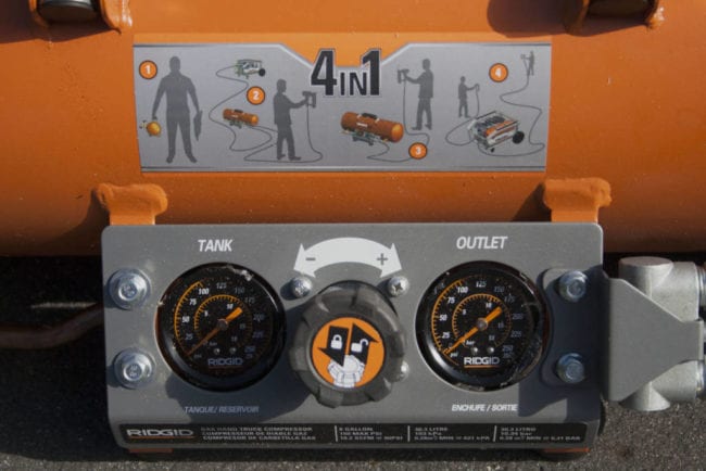 Ridgid MobilAir 8-Gallon Gas Compressor