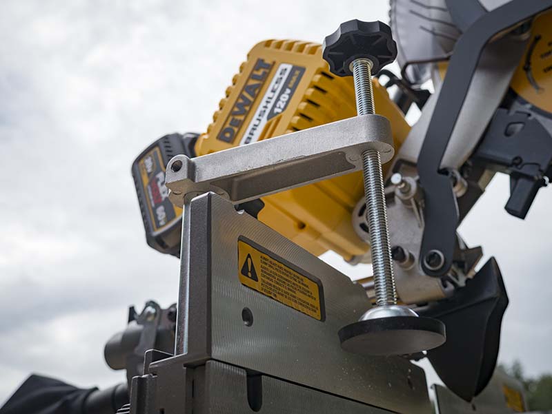 DeWalt FlexVolt 120V Max Double Bevel Sliding Compound Miter Saw Clamp