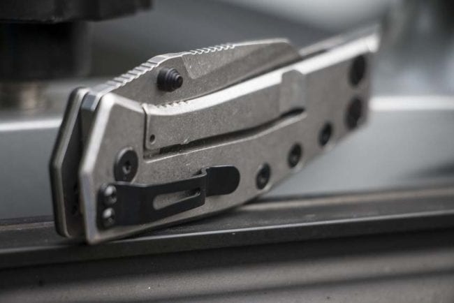 Kershaw barge knife clip