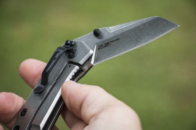 Kershaw barge knife liner lock