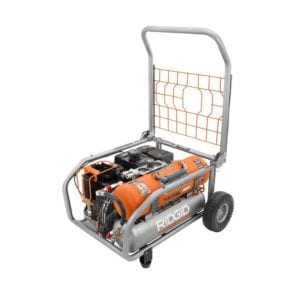 Ridgid MobileAir 8-Gallon Gas Compressor Stock Image