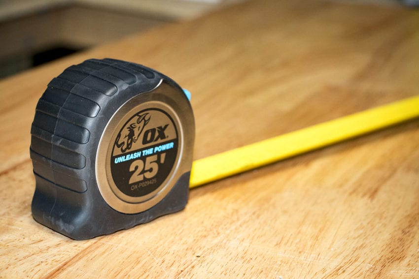 OX Tools 25-Ft Pro SS Tape Measure