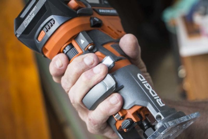 Ridgid 18V router grip