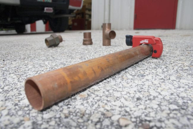 Milwaukee 1-Inch Mini Copper Tubing Cutter