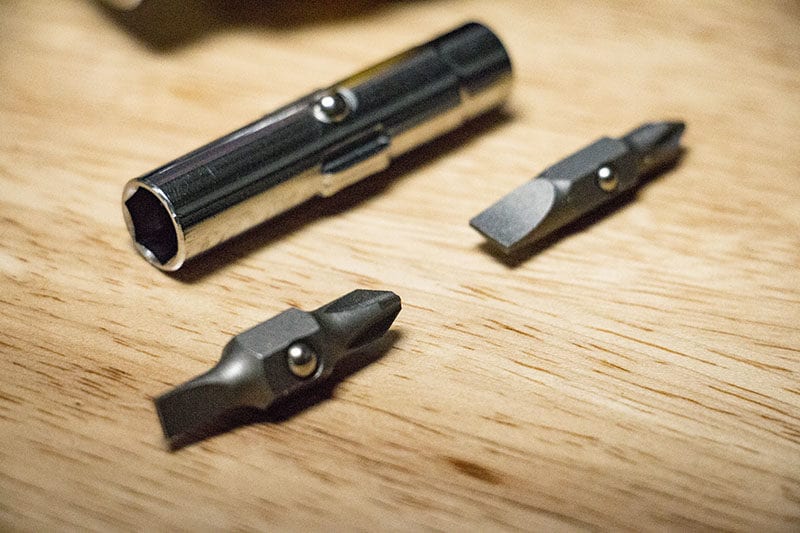 Klein 6-in-1 Ratcheting Stubby Screwdriver