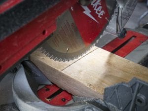 Milwaukee 2734-21HD Miter Saw shadow line