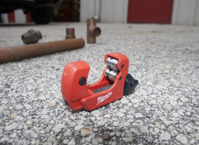 Milwaukee 1-Inch Mini Copper Tubing Cutter