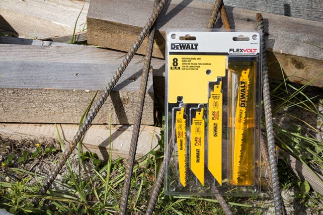 DeWalt FlexVolt Reciprocating Saw Blades Review