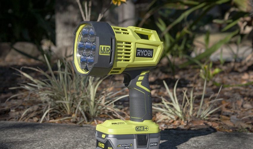 Ryobi 18V One+ Dual Power LED Spotlight