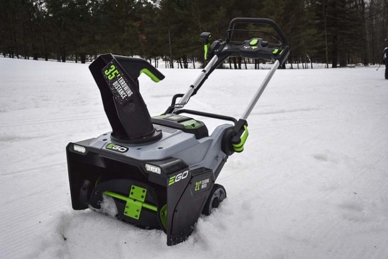 EGO 21 in snow blower