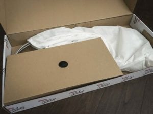 Franke Pull Down Kitchen Faucet packaging