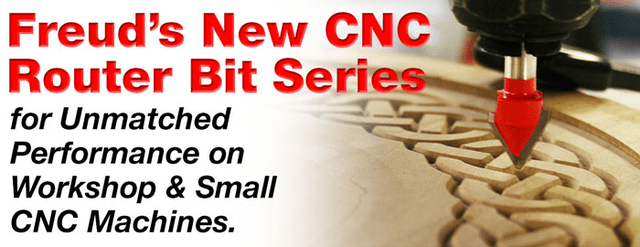 Freud CNC Router Bits