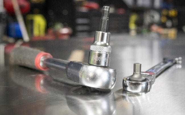 GearWrench Ratcheting Wrench Insert Bit Set 02