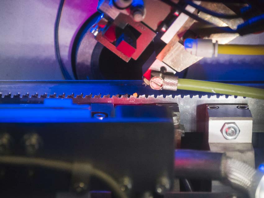 Milwaukee Ax carbide teeth welding