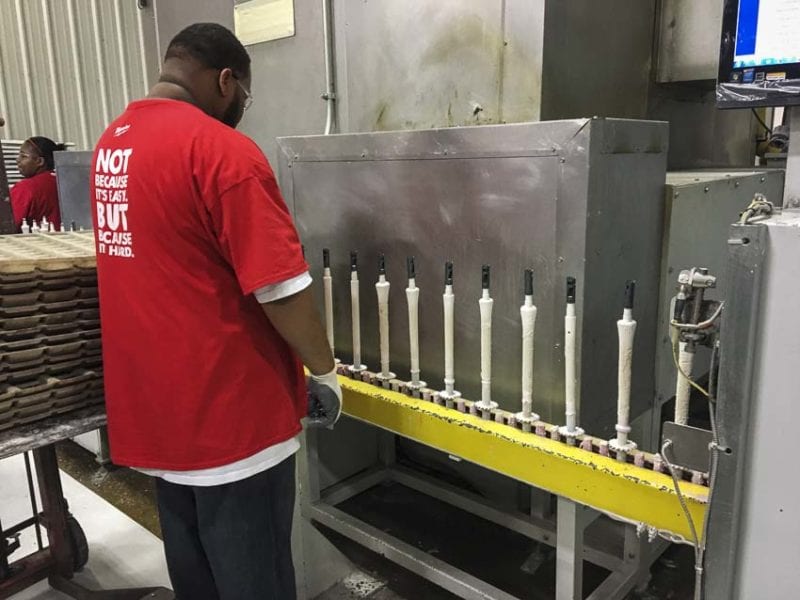 Milwaukee Hole dozer powder coat