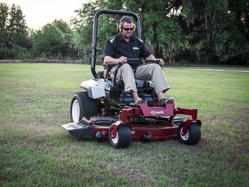 Exmark Radius Cutting