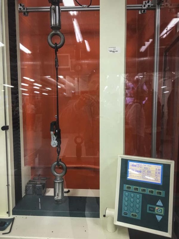 Home Depot Product testing ratchet strap