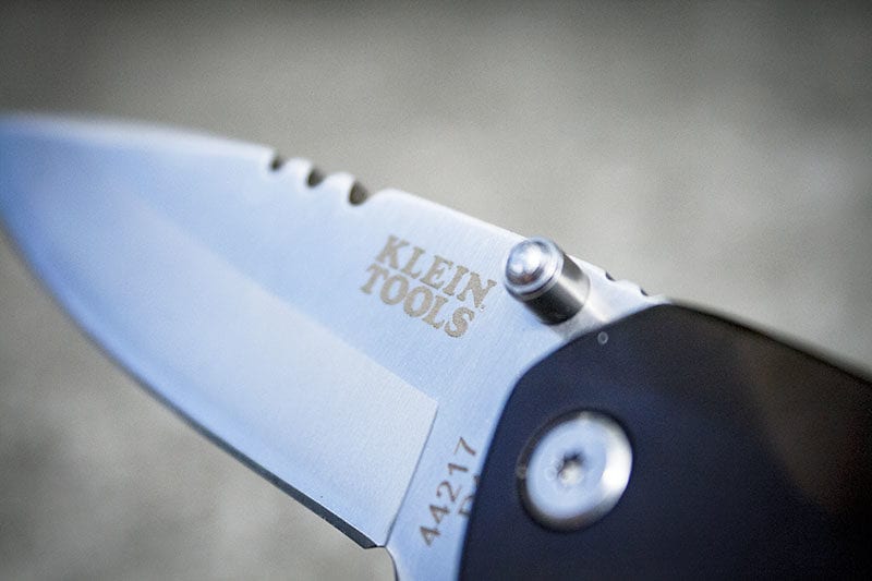 Klein Tools Electrician's Pocket Knife With Phillips Screwdriver