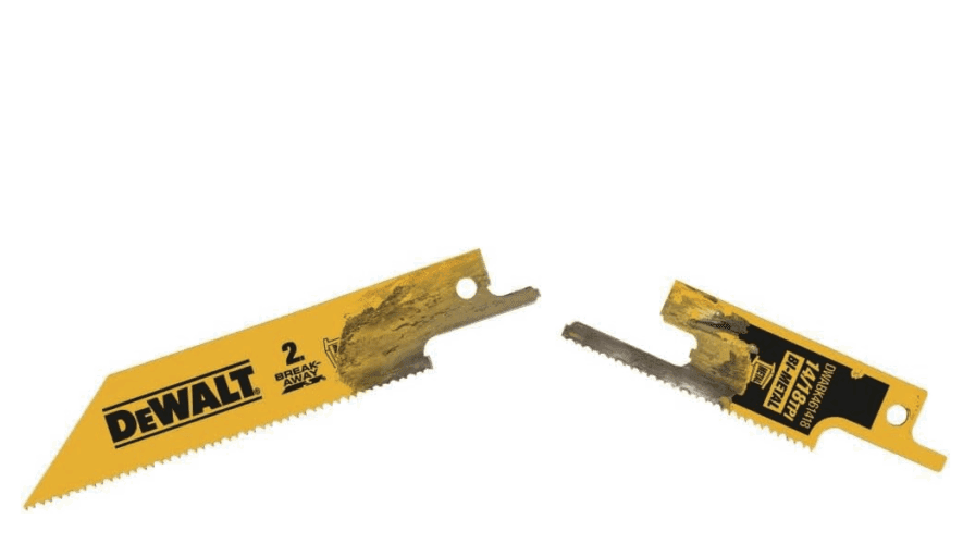 Dewalt breakaway reciprocating saw blades