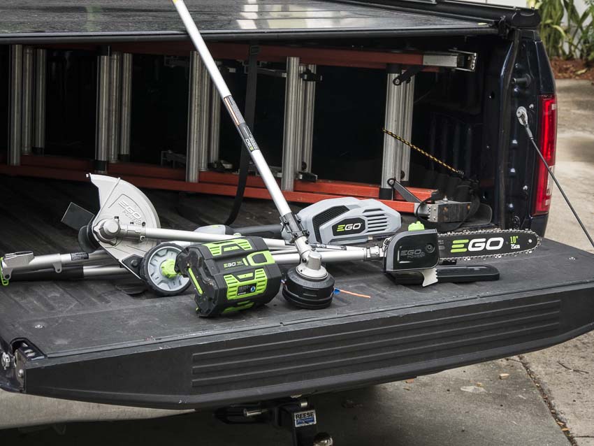 EGO Powerhead String Trimmer edger pole saw kit