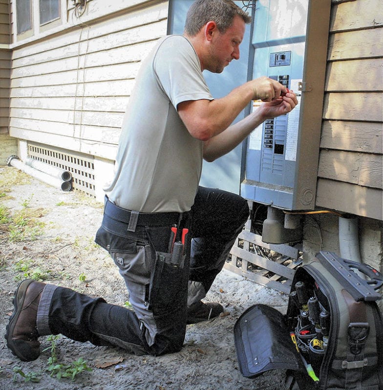 electrician electrical panel