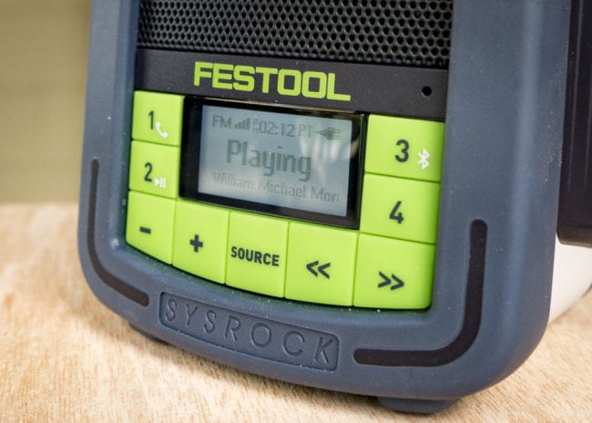 Festool SYSRock Jobsite Radio