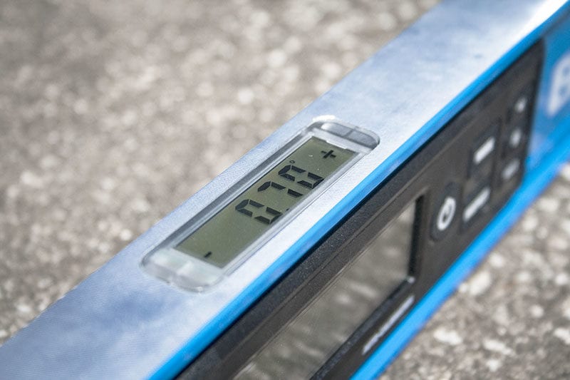 top-readable LCD screen