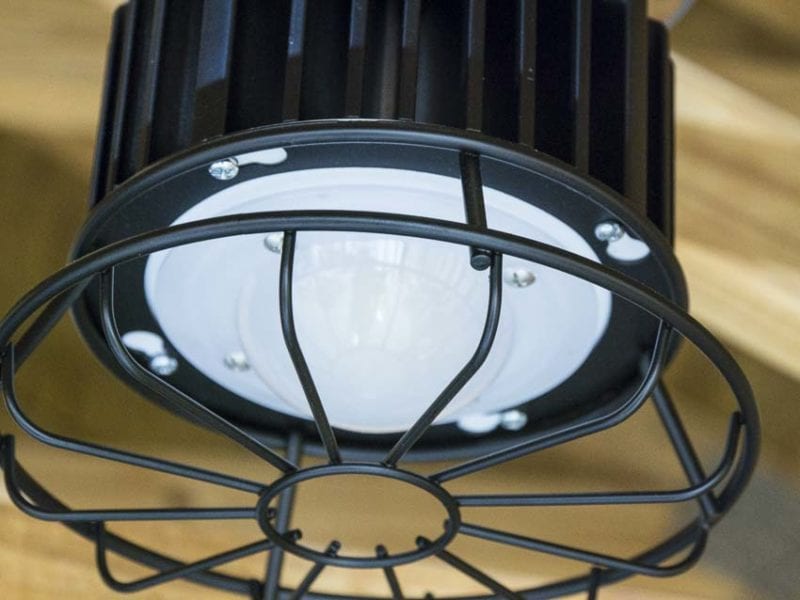 Southwire low bay light protective cage