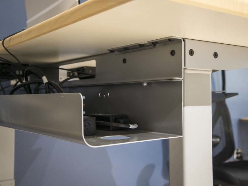 WorkFit Sit-Stand Desk cable management