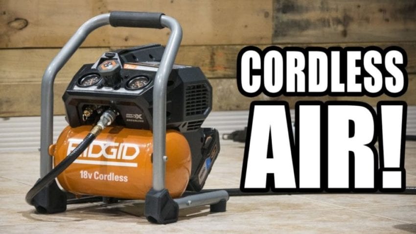 Ridgid 18V Air Compressor Video Review