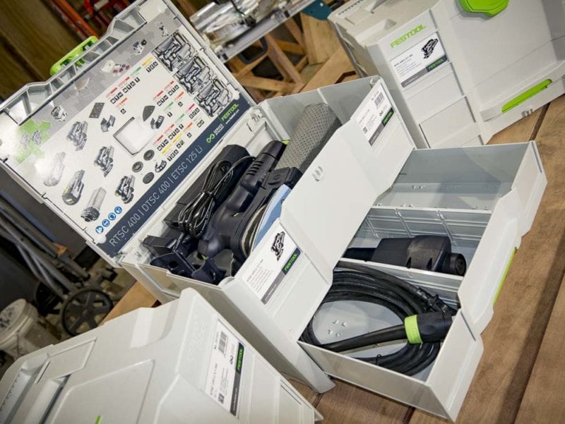 Festool Hybrid Sander Line Offers Cordless Freedom