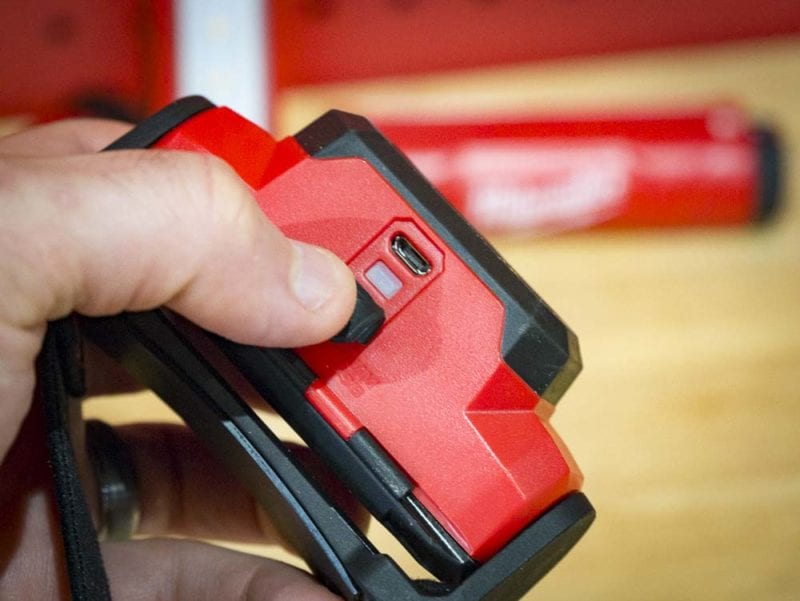 Milwaukee RedLithium USB Hard Hat Headlamp