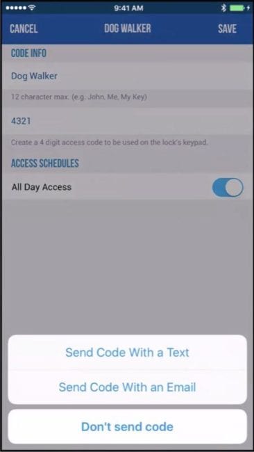 Schlage Sense add users