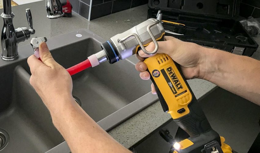 How to Install PEX Pipe with a PEX Expander