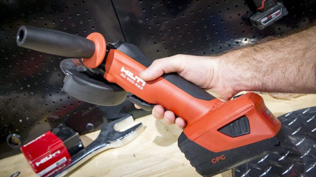 Hilti 22V Angle Grinder Review