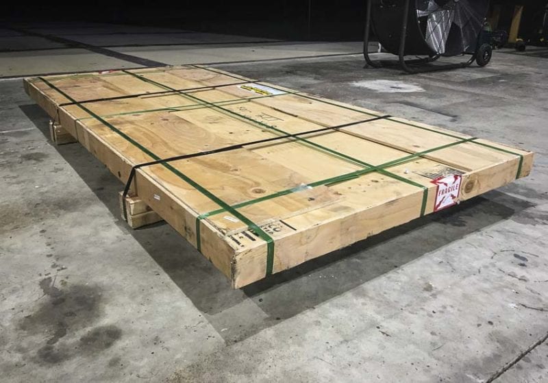 Simpson barn door crated