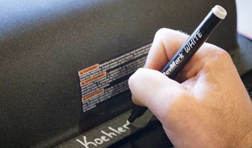 RevMark White Ink Industrial Marker