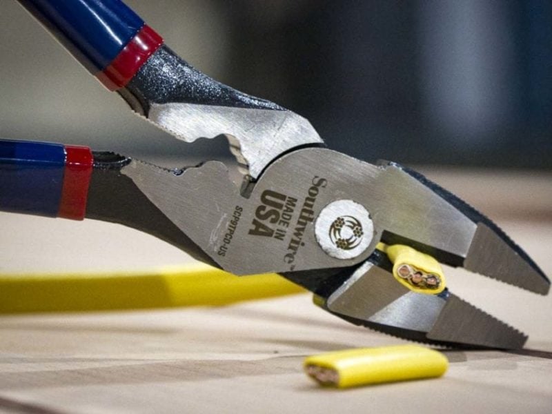 Southwire Made in America High-Leverage Side Cutting Pliers