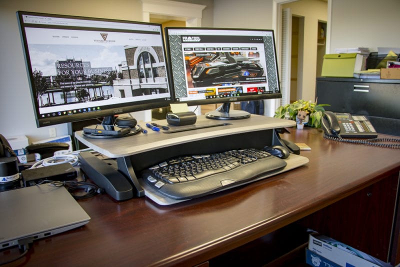 Ergotron WorkFit-Z Mini Sit-Stand Desktop Workstation