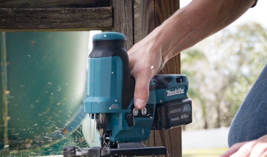 Makita 12V CXT Jig Saw Barrel Grip VJ05 Review