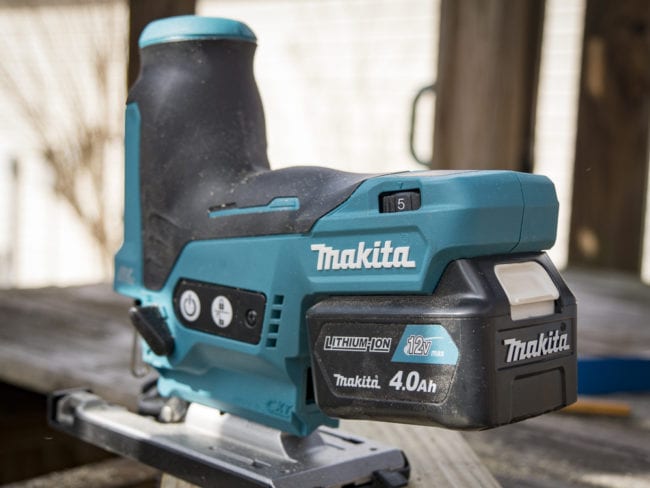 Makita 12V CXT Jig Saw Barrel Grip VJ05 Review