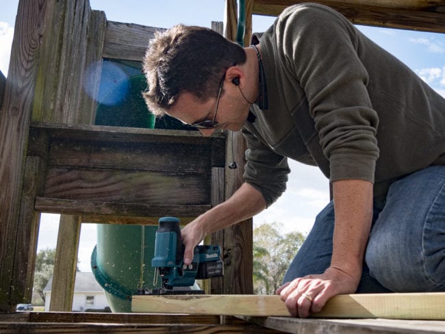 Makita 12V CXT Jig Saw Barrel Grip VJ05 Review