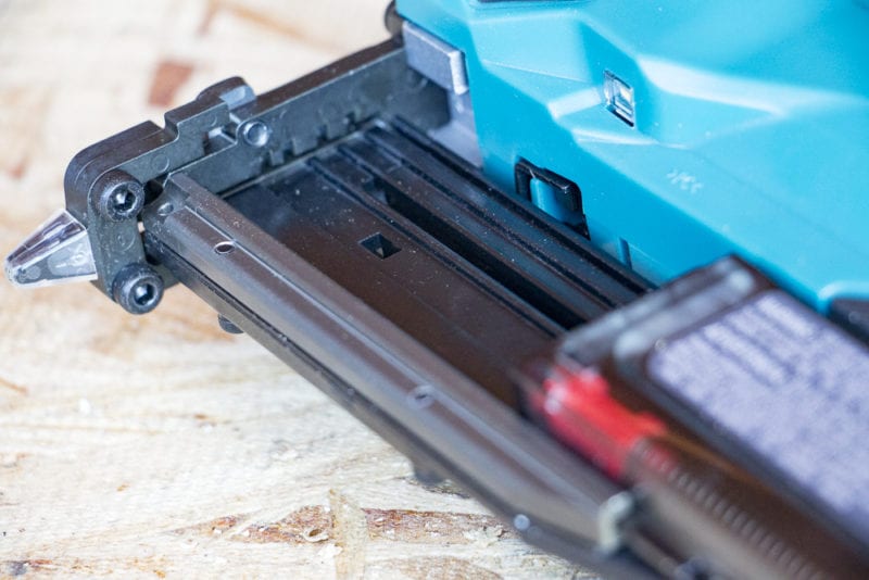 Makita Cordless Pin Nailer tip