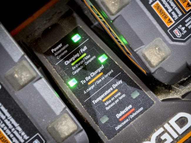 Ridgid Dual-Port Charger