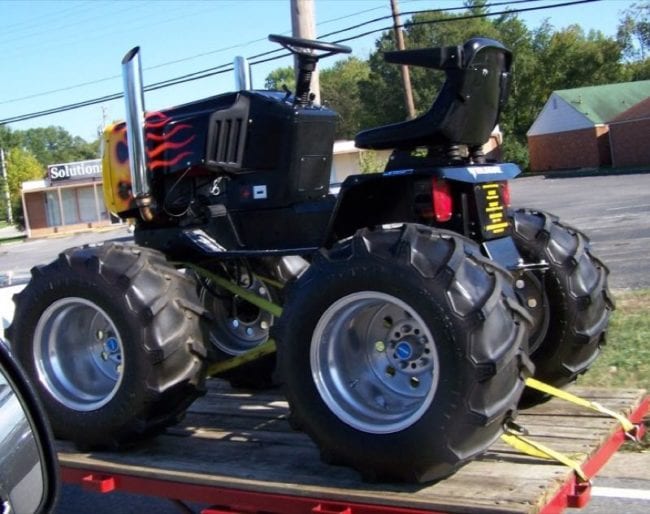 fall harness safety for mowers