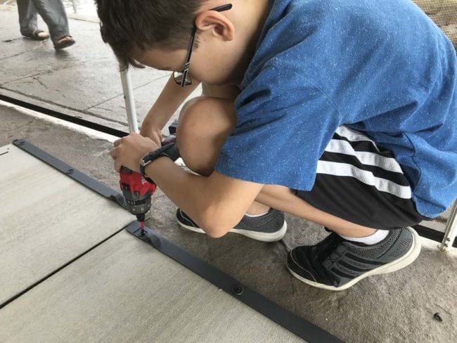 Keter High Store door trim