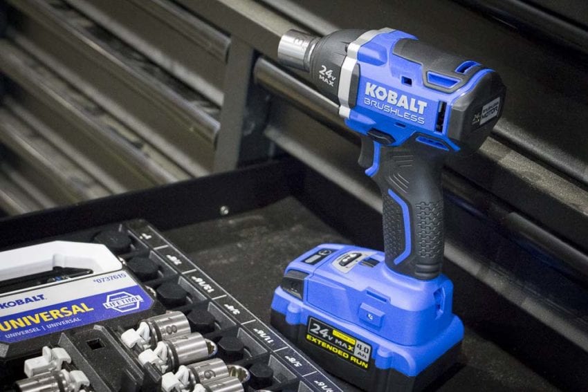 Kobalt Cordless 3/8" Impact Wrench: 24V Max KIW3824B-03