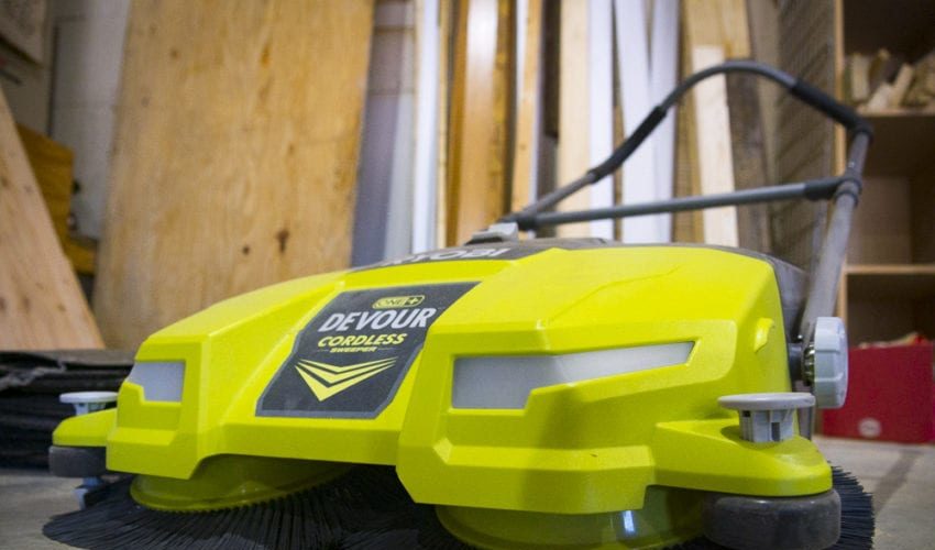 Ryobi Devour Cordless Sweeper Review